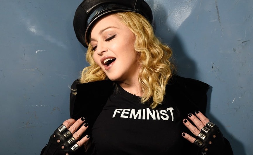 Madonna en topless desata euforia 